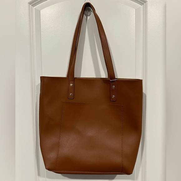 Henny and Lev vegan leather bag with shoulder strap - Picture 2 of 4